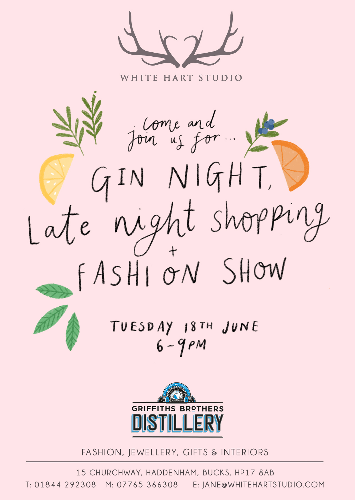 Gin Night 18th June 2019